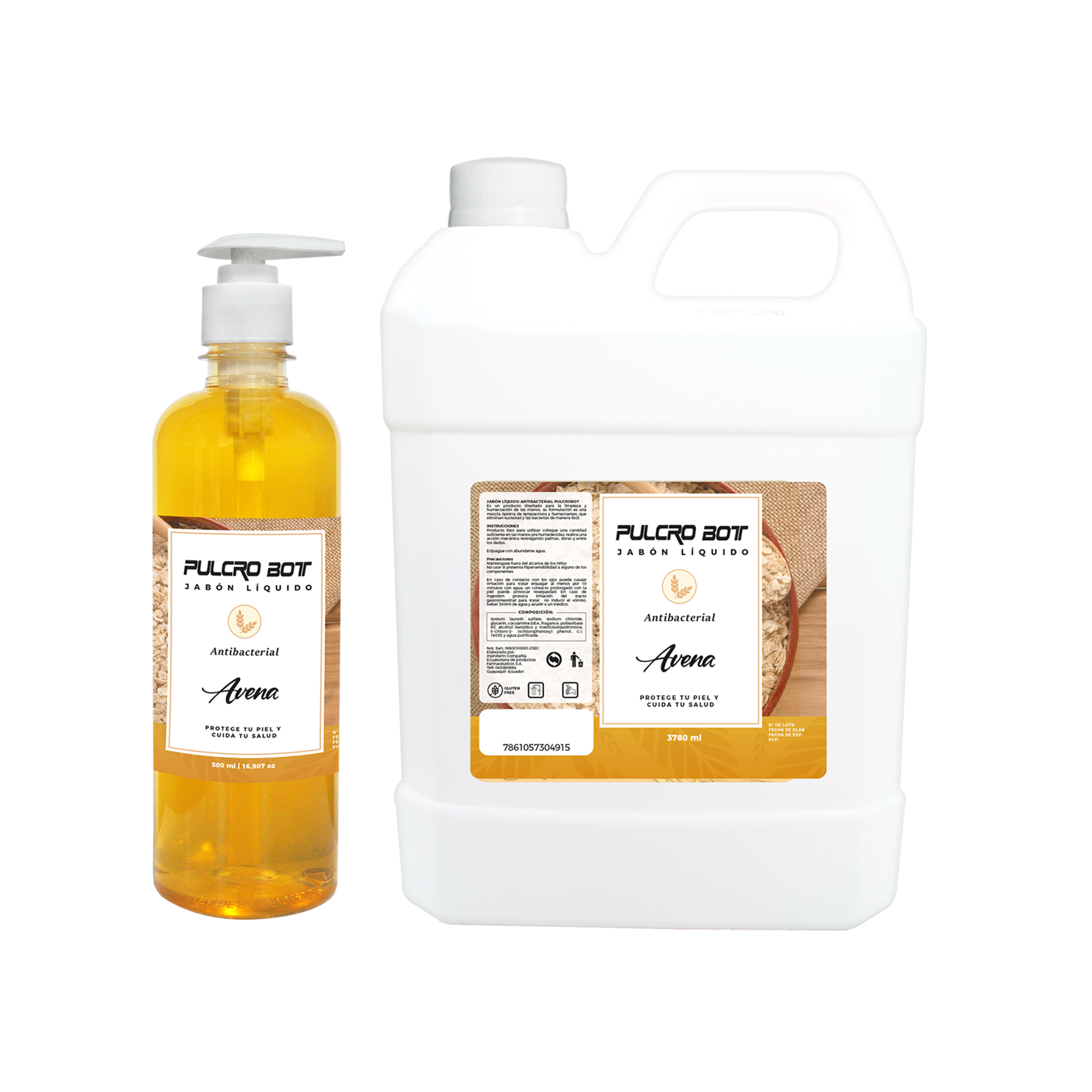 Jabón Líquido Antibacterial