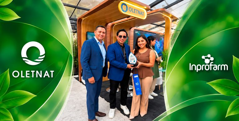 Inprofarm recibe un reconocimiento por su contribución a la sostenibilidad del agua
